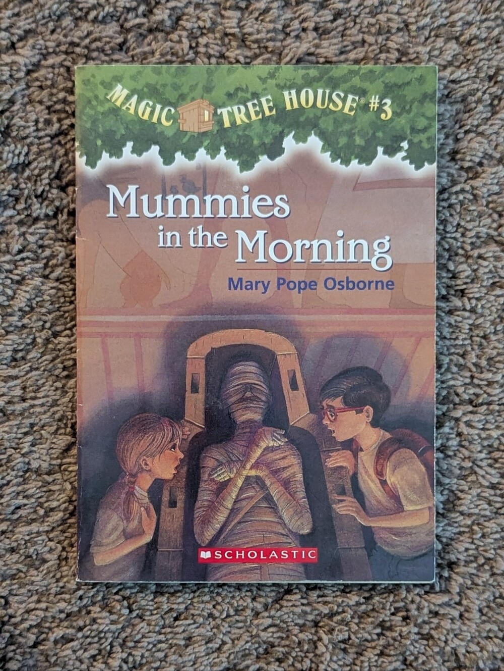 Magic Tree House #3: Mummies in the Morning by Mary Pope Osborne Paperback